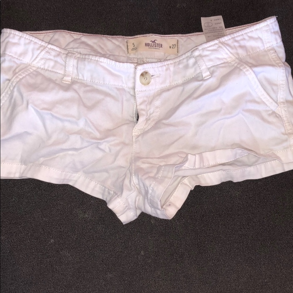 White shorts